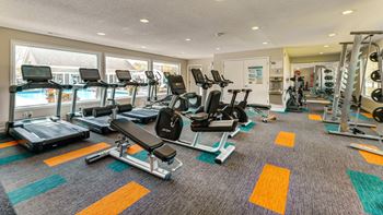State-of-the-art fitness center